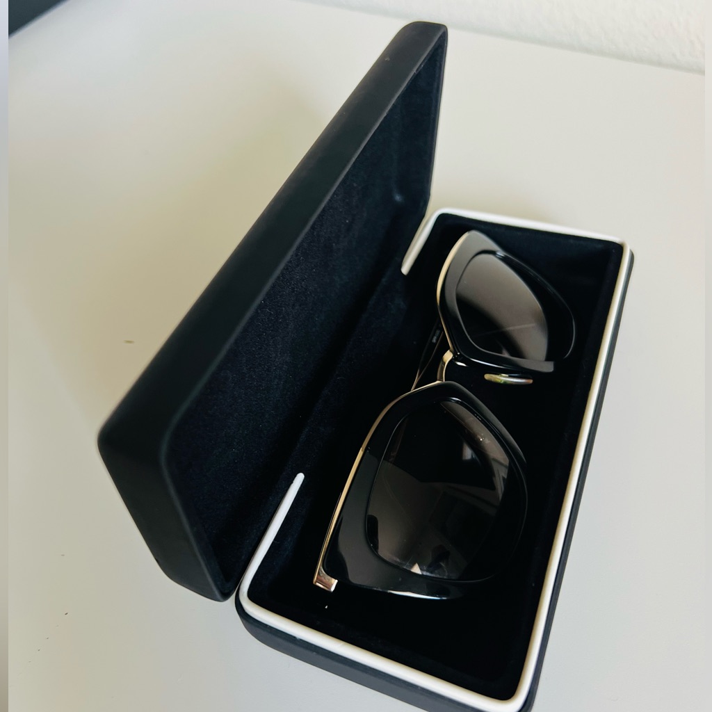 Prada Black Cat-Eye Sunglasses